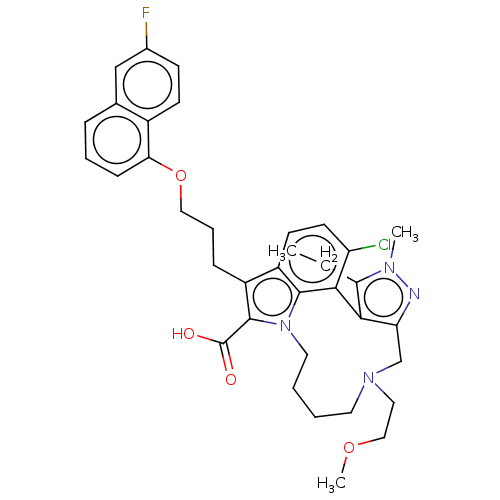 Chemical structure of BindingDB Monomer ID 577725