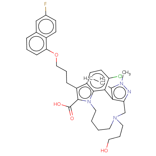 Chemical structure of BindingDB Monomer ID 577731