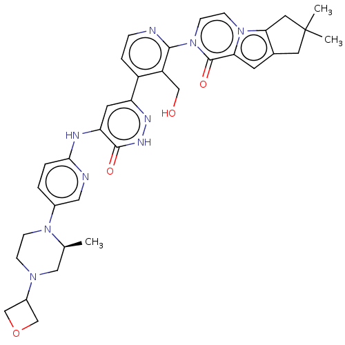 Chemical structure of BindingDB Monomer ID 578204