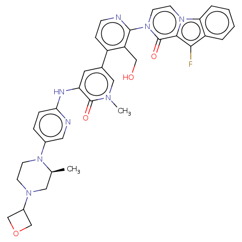 Chemical structure of BindingDB Monomer ID 578212