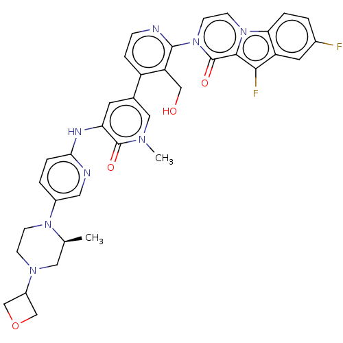 Chemical structure of BindingDB Monomer ID 578215