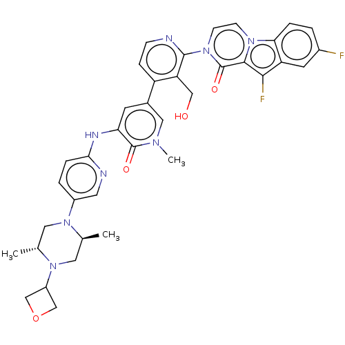 Chemical structure of BindingDB Monomer ID 578216