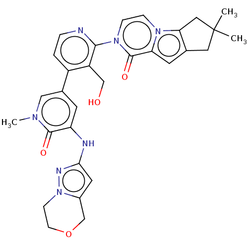 Chemical structure of BindingDB Monomer ID 578314