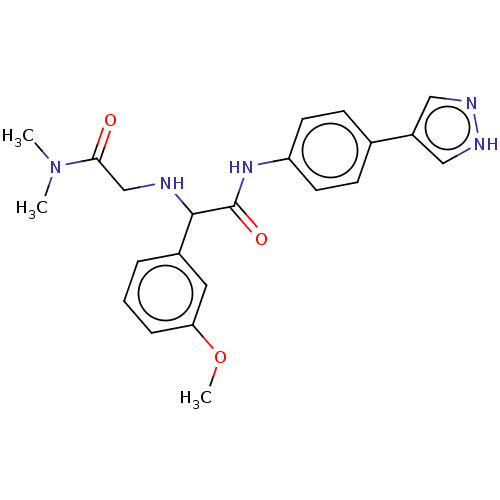 Chemical structure of BindingDB Monomer ID 578458