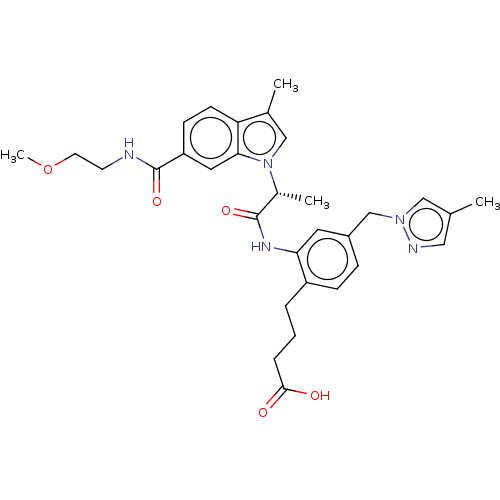 Chemical structure of BindingDB Monomer ID 578749