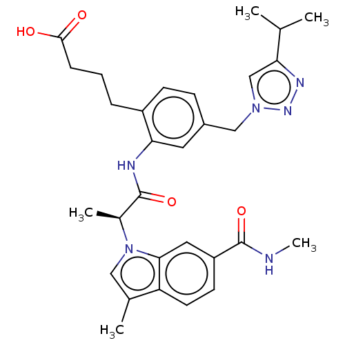 Chemical structure of BindingDB Monomer ID 578754