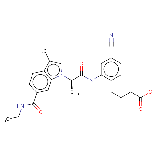 Chemical structure of BindingDB Monomer ID 578764