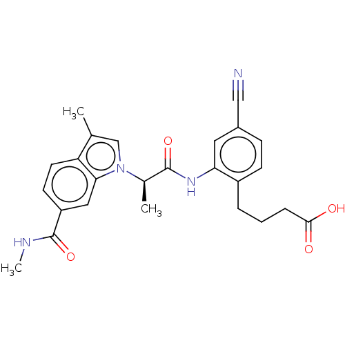 Chemical structure of BindingDB Monomer ID 578765