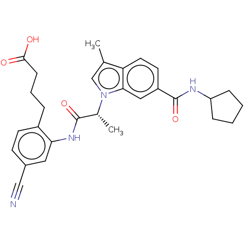 Chemical structure of BindingDB Monomer ID 578768
