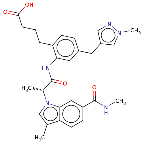 Chemical structure of BindingDB Monomer ID 578777