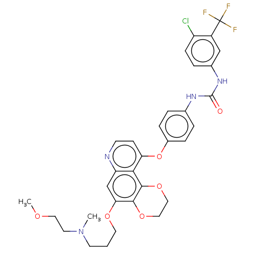Chemical structure of BindingDB Monomer ID 579140