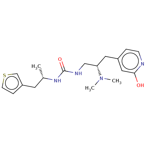 Chemical structure of BindingDB Monomer ID 579534