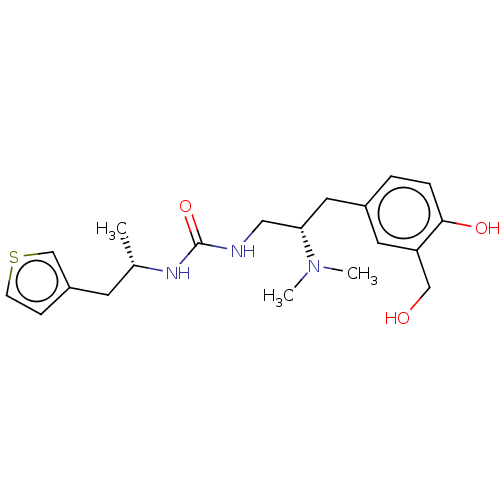 Chemical structure of BindingDB Monomer ID 579536