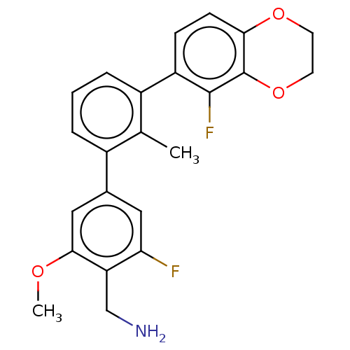 Chemical structure of BindingDB Monomer ID 579585