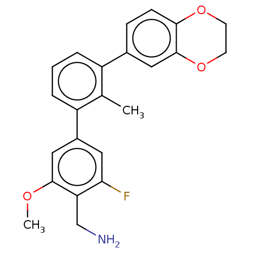 Chemical structure of BindingDB Monomer ID 579586