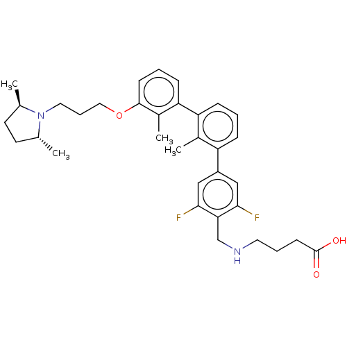 Chemical structure of BindingDB Monomer ID 579614
