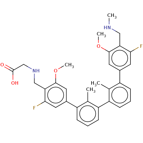 Chemical structure of BindingDB Monomer ID 579615