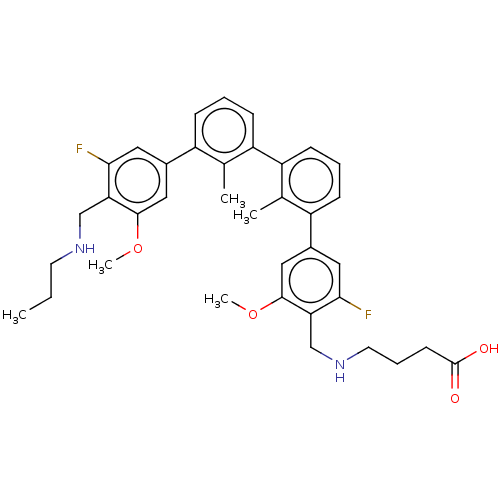 Chemical structure of BindingDB Monomer ID 579616