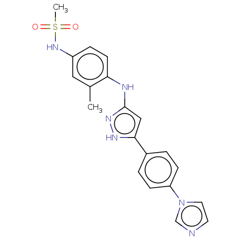 Chemical structure of BindingDB Monomer ID 579704