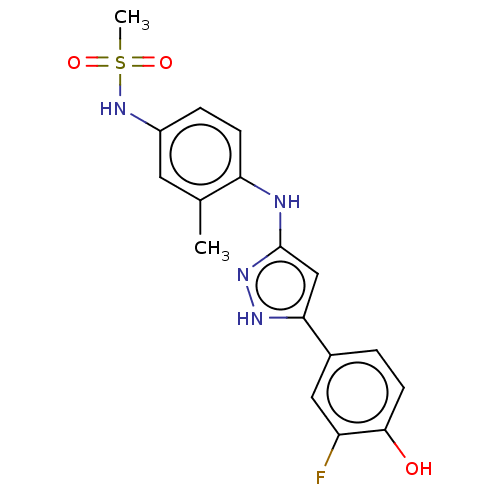 Chemical structure of BindingDB Monomer ID 579726