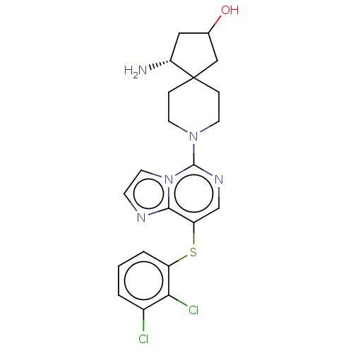 Chemical structure of BindingDB Monomer ID 580204