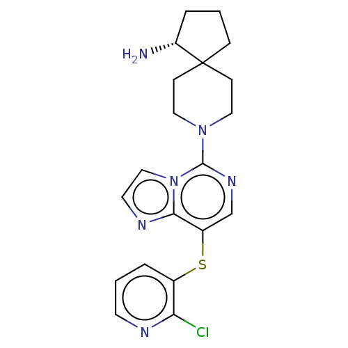 Chemical structure of BindingDB Monomer ID 580235