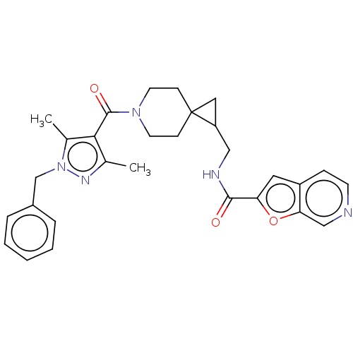 Chemical structure of BindingDB Monomer ID 580404