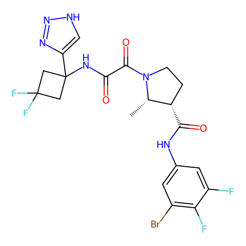 Chemical structure of BindingDB Monomer ID 580411