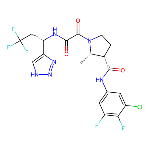 Chemical structure of BindingDB Monomer ID 580430