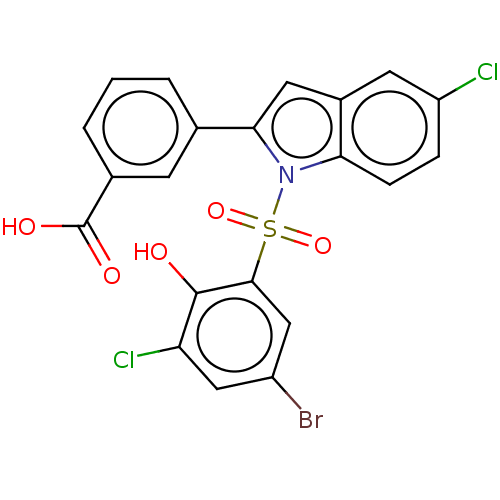 Chemical structure of BindingDB Monomer ID 580530