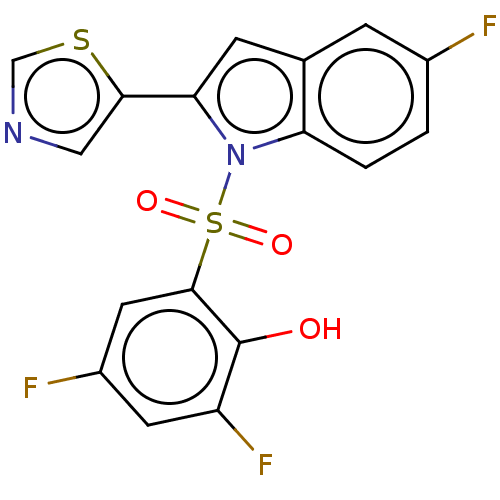 Chemical structure of BindingDB Monomer ID 580591
