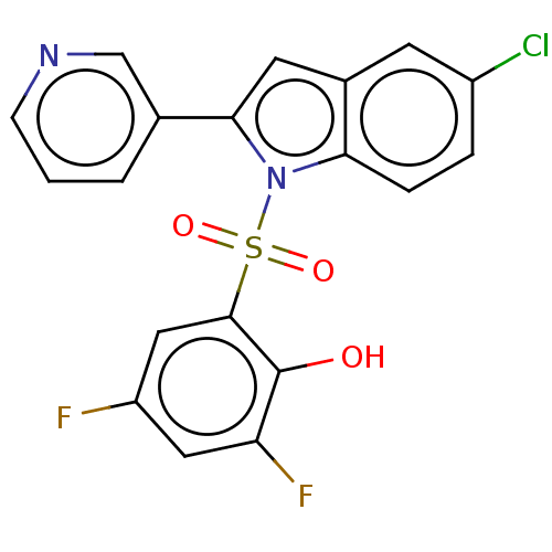 Chemical structure of BindingDB Monomer ID 580596
