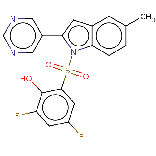 Chemical structure of BindingDB Monomer ID 580597