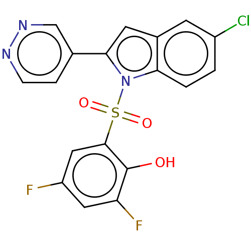 Chemical structure of BindingDB Monomer ID 580611