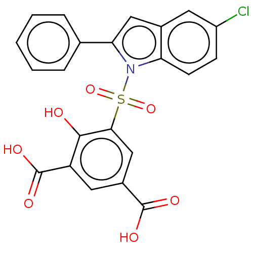 Chemical structure of BindingDB Monomer ID 580626