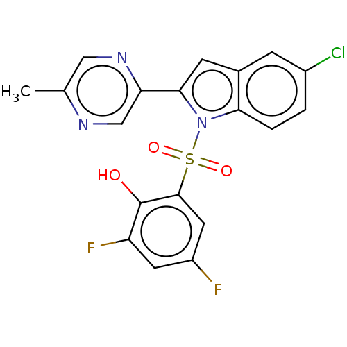 Chemical structure of BindingDB Monomer ID 580629