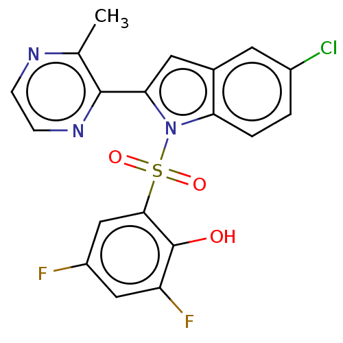 Chemical structure of BindingDB Monomer ID 580630