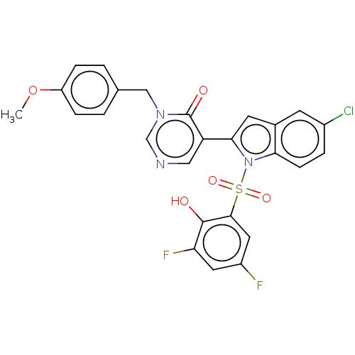 Chemical structure of BindingDB Monomer ID 580631