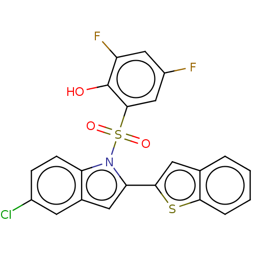 Chemical structure of BindingDB Monomer ID 580638