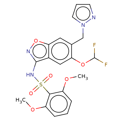 Chemical structure of BindingDB Monomer ID 580701