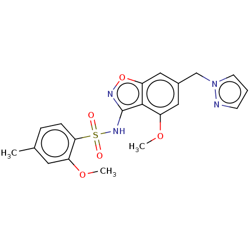 Chemical structure of BindingDB Monomer ID 580707