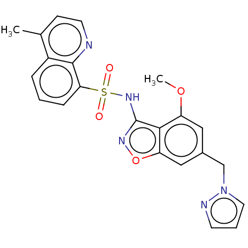 Chemical structure of BindingDB Monomer ID 580721