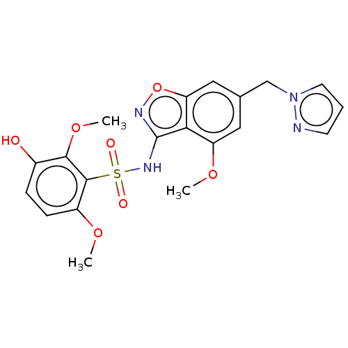 Chemical structure of BindingDB Monomer ID 580758