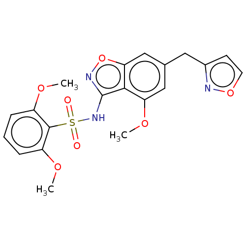 Chemical structure of BindingDB Monomer ID 580769