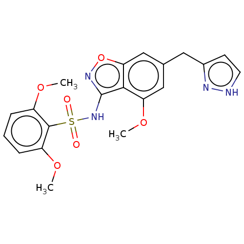 Chemical structure of BindingDB Monomer ID 580774