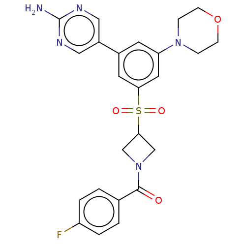 Chemical structure of BindingDB Monomer ID 580867