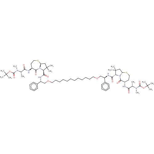 Chemical structure of BindingDB Monomer ID 581004