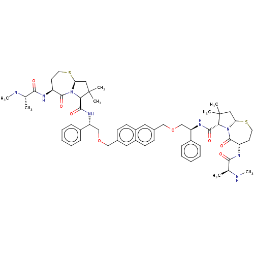 Chemical structure of BindingDB Monomer ID 581005
