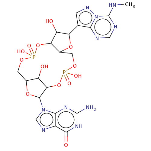 Chemical structure of BindingDB Monomer ID 581008