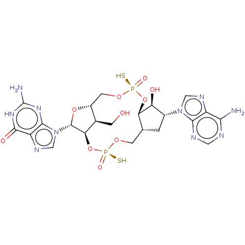 Chemical structure of BindingDB Monomer ID 581009